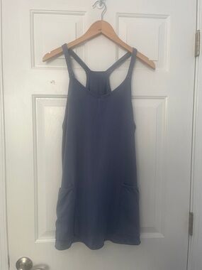 Amazon Women's Mini Dress in Slate Blue
